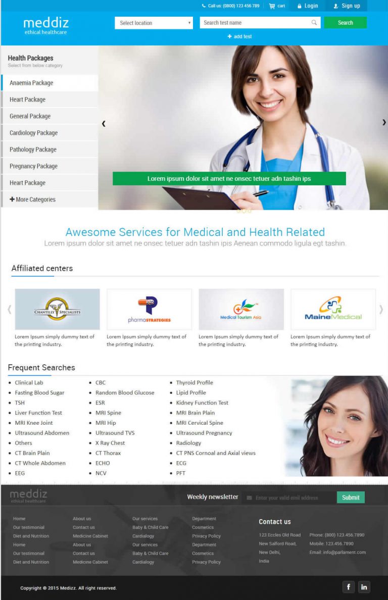 Health Care Mobile Apps - Health Care Industry Work Portfolio